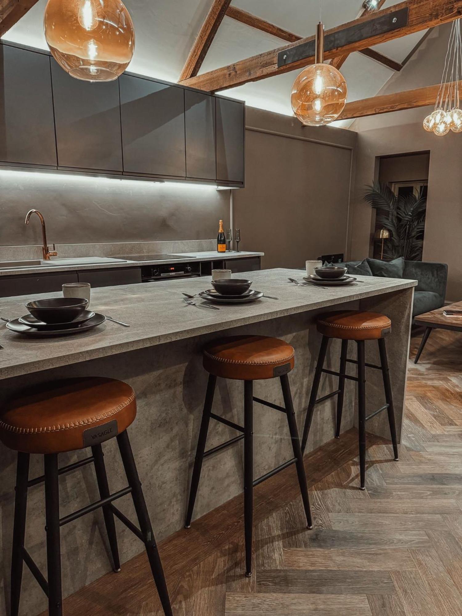 Magistrates Penthouse Suite - Town Centre Apartments With Spa Morpeth Ngoại thất bức ảnh