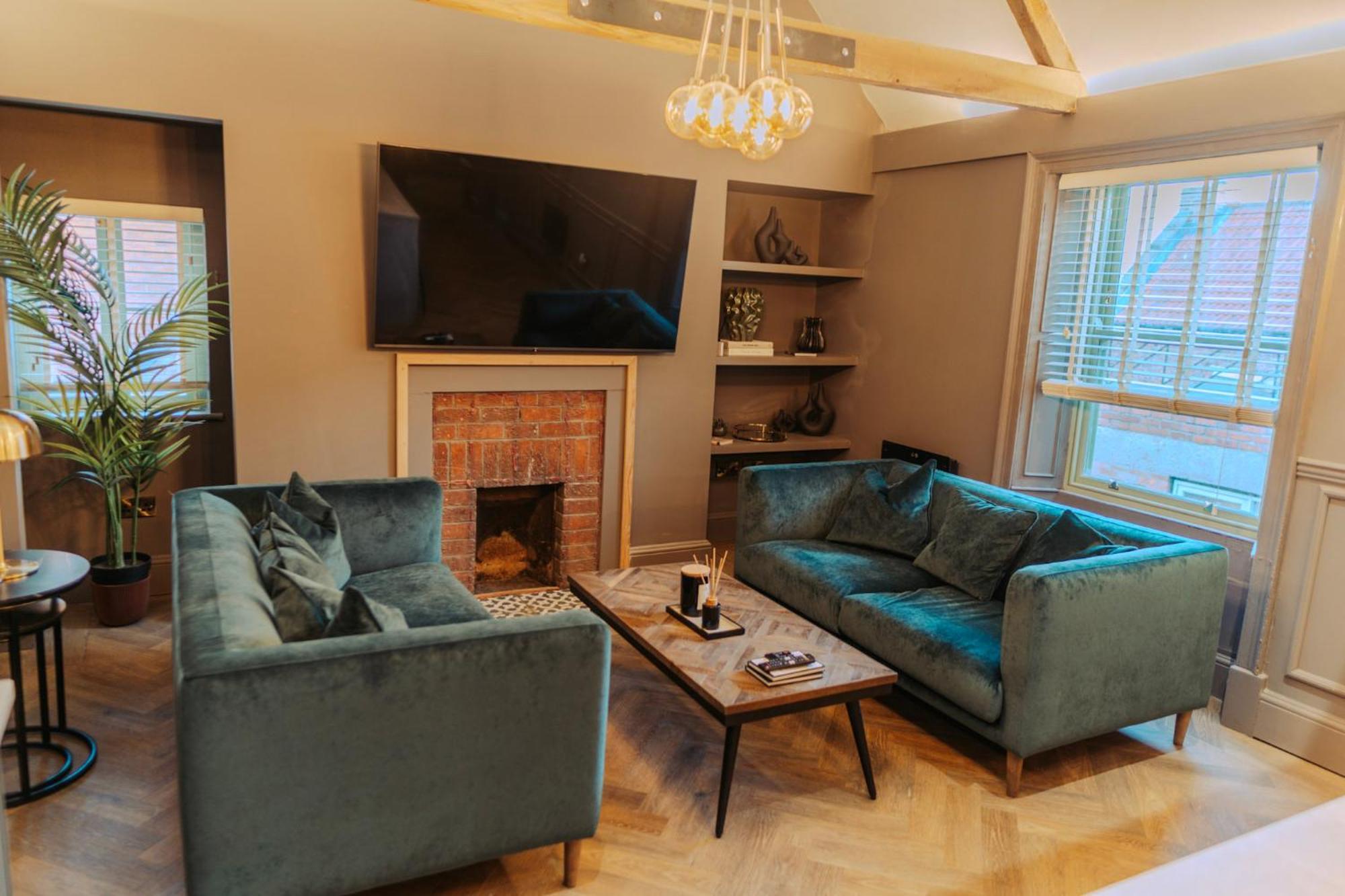 Magistrates Penthouse Suite - Town Centre Apartments With Spa Morpeth Ngoại thất bức ảnh